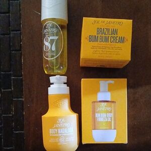 Sol de Janeiro Yellow Moisturizer & Body Oil Collection
